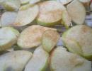 Μήλα ψημένα σε φέτες στο φούρνο