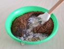 Chocolate cheesecake: recipe and photo